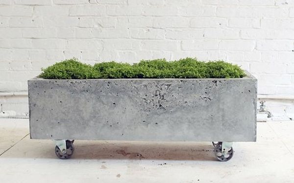 jardiniere mobile din beton 1