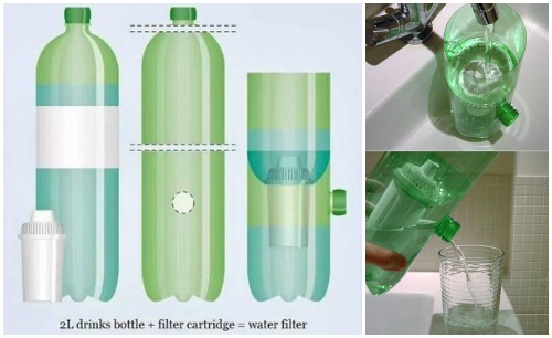 sticle plastic reciclate 2