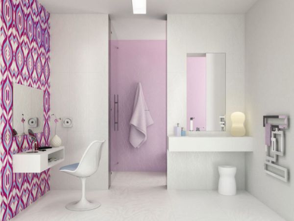 Beautiful and Colorful Bathroom Tiles 05  Architecture