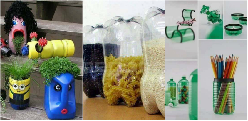token Eggplant shoot Cele mai cool idei creative pentru a recicla banalele sticle din plastic
