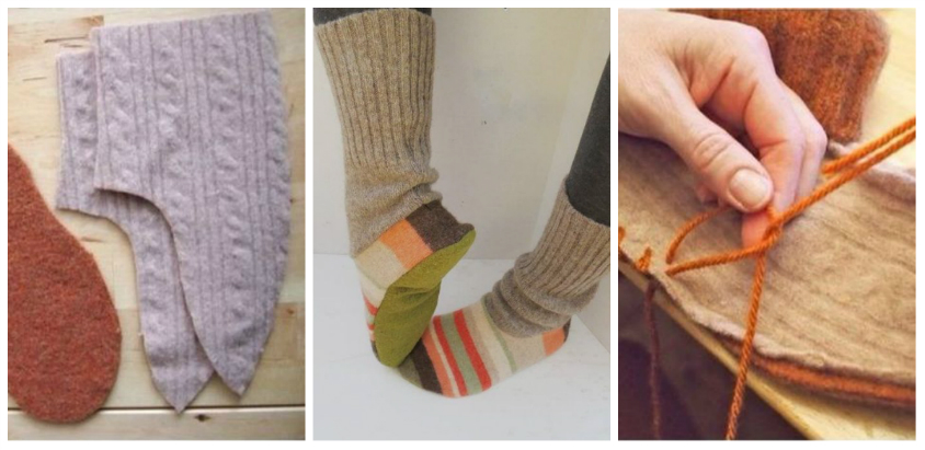 Misfortune friction Print Idei practice de a transforma puloverele vechi in papuci caldurosi – Afla  cum de aici