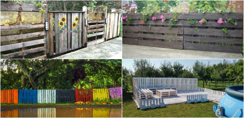 34 Garduri din lemn creative pentru o gradina fresh | Idei pentru casa